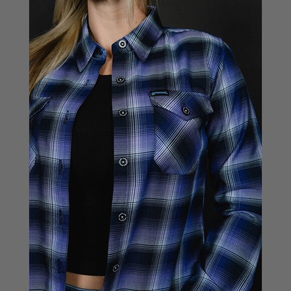 DIXXON FLANNEL x THE OFFSPRING - SUPERCHARGED Flannel Shirt - Women's Large - Picture 9 of 10